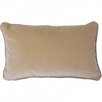 Housse de coussin Gabrielle Paris velours 40x65 beige