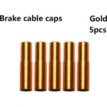 Cables de freno y cambio para bicicleta, 5 uds., aluminio colorido, 4mm/5mm