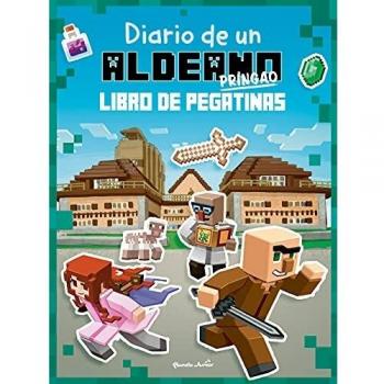 Diario de un aldeano pringao. Libro de pegatinas (Minecraft)