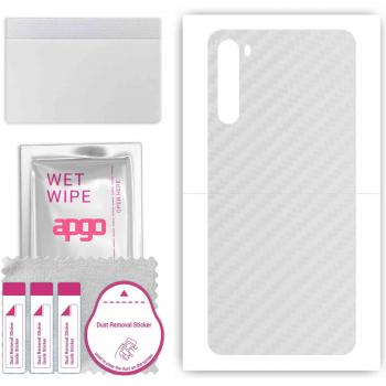 Apgo Redmi Note 8 (2021) Carbon Pattern Skin Sticker