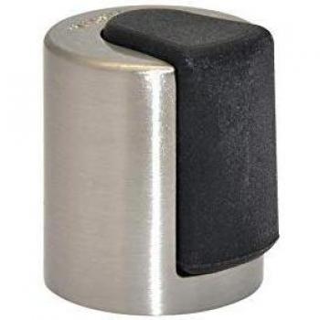 Fermaporta avvitato effetto inox