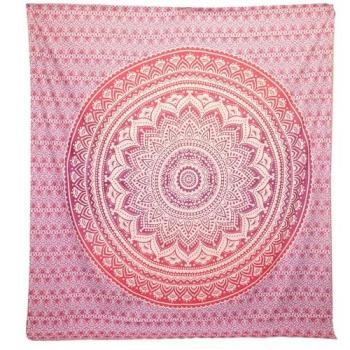 Ultra‑Soft Purple Mandala Beach Cover