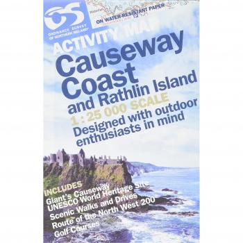 Wanderkarte Causeway Coast: and Rathlin Island (Activity Map)