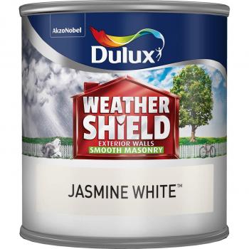 Dulux WeatherShield Smooth Jasmine/White 250 mL