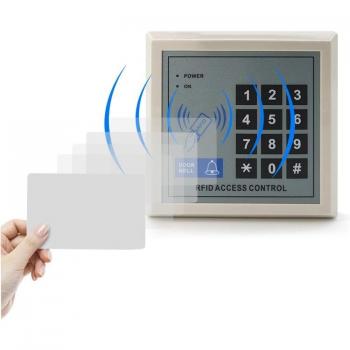 Système d'accès sans clé RFID 125KHz 13.56MHz avec lecteur et porte-clés