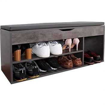 Armadio con Ripiano e Scompartimenti in Legno