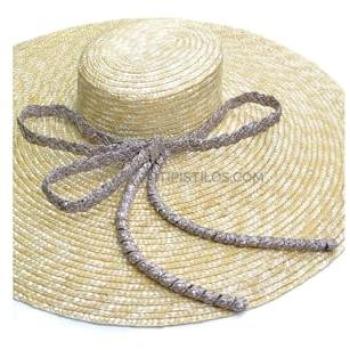 Trenza de Paja “Raíz” – Accesorio de Tocado
