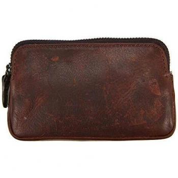 Echtes Leder Schlüsseletui Heyden Roma, Farbe: Braun