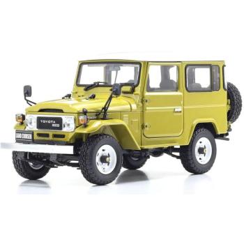 Toyota Land Cruiser 40 Yellow Diecast RHD Model 1:18