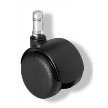 HJH Office Hartboden‑Stuhlrolle 5‑er Pack – ROLO FIX 10 mm/50 mm (sitzgebremst)