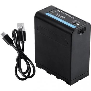 Kit d’alimentation NP‑F990 8800 mAh – compatible avec modèles Sony 1000C, 1500C, 2500C