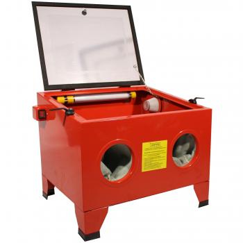 Sableuse grenaillage rouge 90 L – Cabine de sablage AREBOS