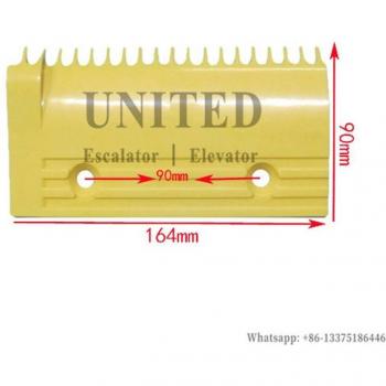 10pcs Yellow Plastic Comb Plate for Escalator