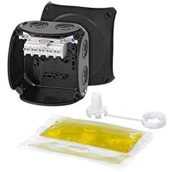 Hensel WP 0402 B Weatherproof Surface Box 104x104mm