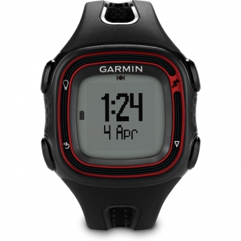 Large Forerunner 10 GPS Runner’s Watch – Black and Red