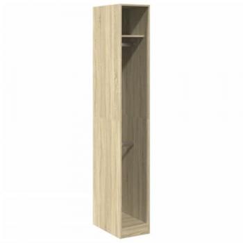 VidaXL Kleiderschrank Sonoma Eiche 30x50x200 cm Holzwerkstoff
