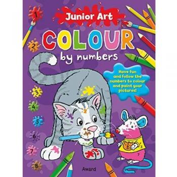 Junior Art Colour By Numbers Cat