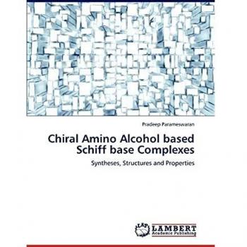 Chiral Amino Alcohol based Schiff base Complexes