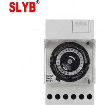 TB370 220V Weekly Timer Switch with 24-Hour Auto-Off and Battery