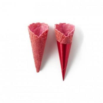 Pâte Éclat Fraise Noire – Cône Mini (Ø25×65 mm) ×140