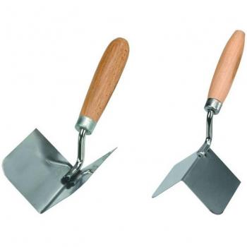 Topex Frattone Acciaio Inox 85x60mm per Stucco e Intonaco