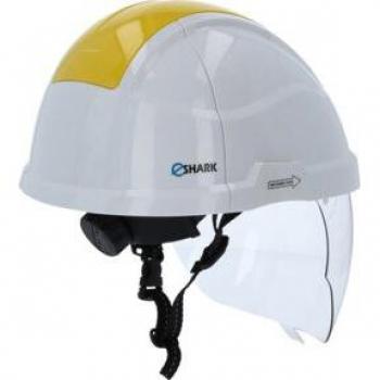 Casque de sécurité avec écran faciale jaune – série KS Tools