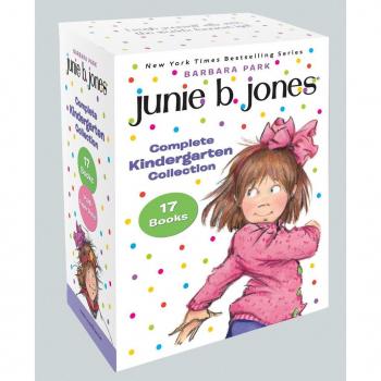 Junie B. Jones Complete Kindergarten Collection Books 117 with paper dolls in boxed set by Barbara Park & Illustrated by Denise Brunkus