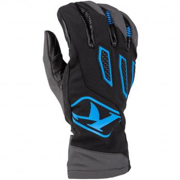 Klim Spool Gants de Motocross M : Noir/Gris/Bleu