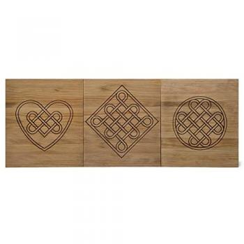 Cabecero Tríptico “Eternidad” 150x59 cm de Madera de Pino