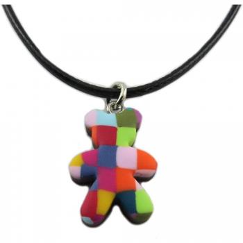Artisan 'Colombine & Arlequin' Teddy Bear Jewelry