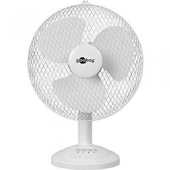 2 Zoll Tischventilator, oszillierend, leise, mit Stromkabel