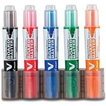 V BOARDMASTER BEGREEN Whiteboardmarker Set, 5 Stück