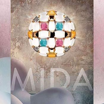 Slamp Mida Light Fixture, Ø 67 cm, Colorful/White