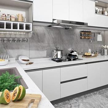 Film PVC autoadhésif pour meubles Blanc 500x90 cm