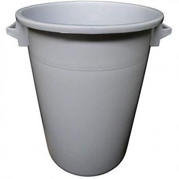 Bidon industriel 100 litres HDPE blanc avec poignées