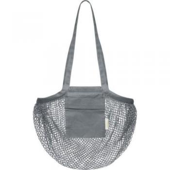 Borsa Tote in Cotone Naturale Bullet Pune Rete