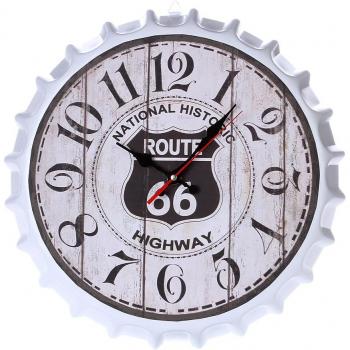 RétroBouchon – Horloge Murale Moderne