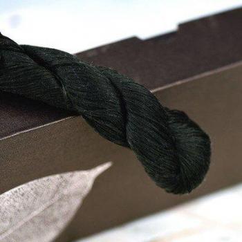 Hilo de Bordado Hunan de Seda Color Cian para Bordado a Mano