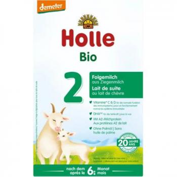 Holle Lait de Suite 2 – Nature Chèvre Bio, 400 g