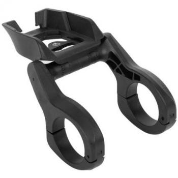 Support Kiox Ergotec en plastique noir pour cintre 31,8 mm