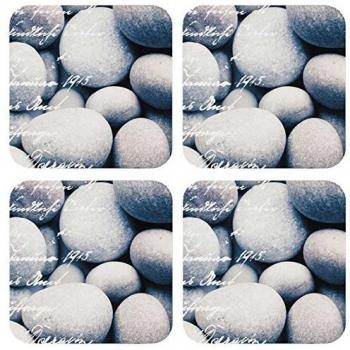 Multicolor Ripple 4‑Piece Coasters