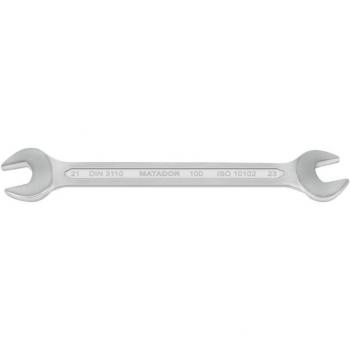 Double‑Ended 21‑23 mm Chrome‑Coated Spanner (Matador)