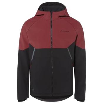Red/Black Qimsa Softshell per Uomini – Giacca Da Montagna Vaude L