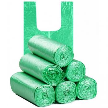 Household Cleaning Vest Type Garbage Bags 45x63cm