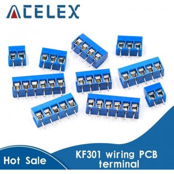 Terminal Block KF301 2P‑10P, Pin Recto de 5,0 mm, Conector para PCB