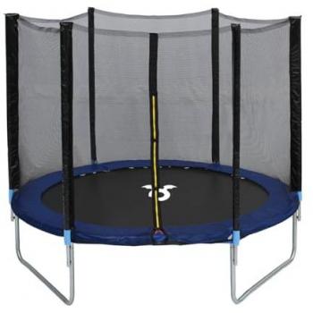 Monster 10ft Trampoline with Safety Net for Children