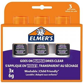 Elmer's Disappearing Purple Craft Glue Sticks
