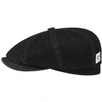 Stetson Hatteras Denim Flat Cap