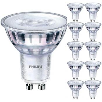 Multipack of 10 Philips Corepro LED GU10 PAR16 4.9W 485lm