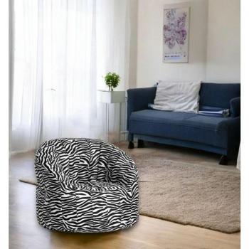 Fauteuil zèbre confortable